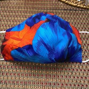 Hawaiian Fabric face mask!
